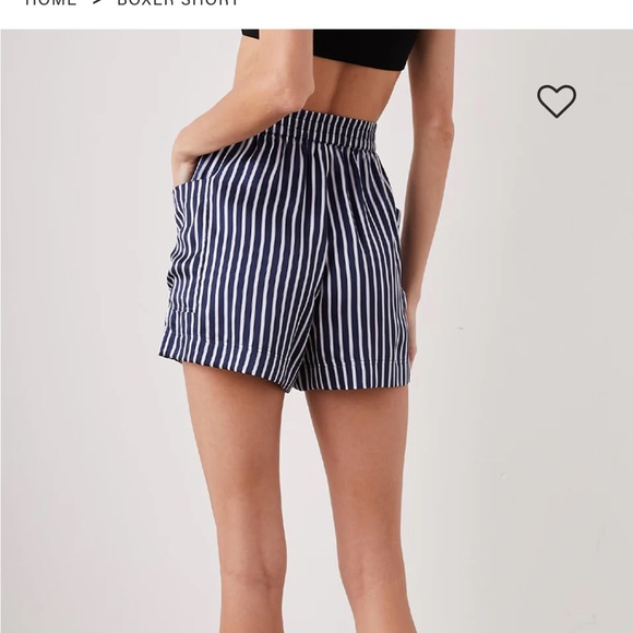 Rails silk boxer shorts XS - Picture 2 of 8